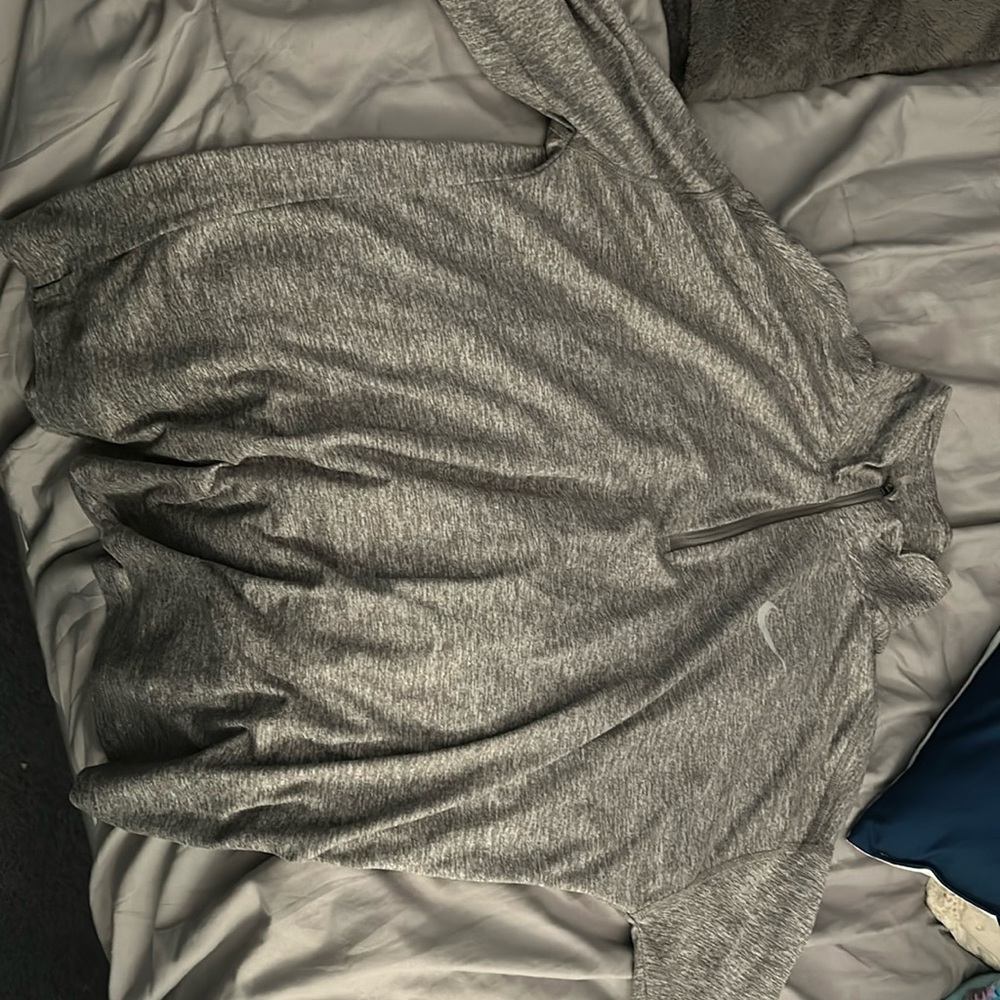 Nike running dry fit zip up